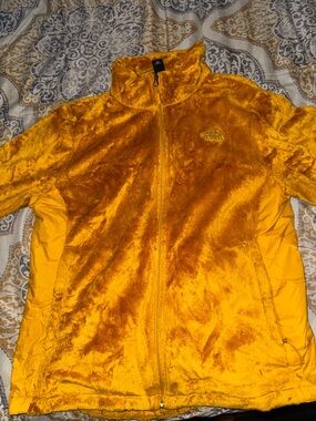 The North Face Women's Bright Golden Yellow Plush Fleece Jacket